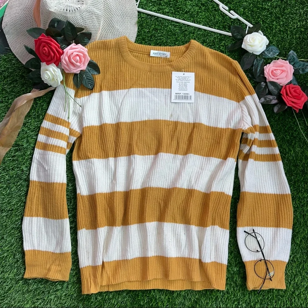 Korean knitted sweatshirt - Picture 6 of 6